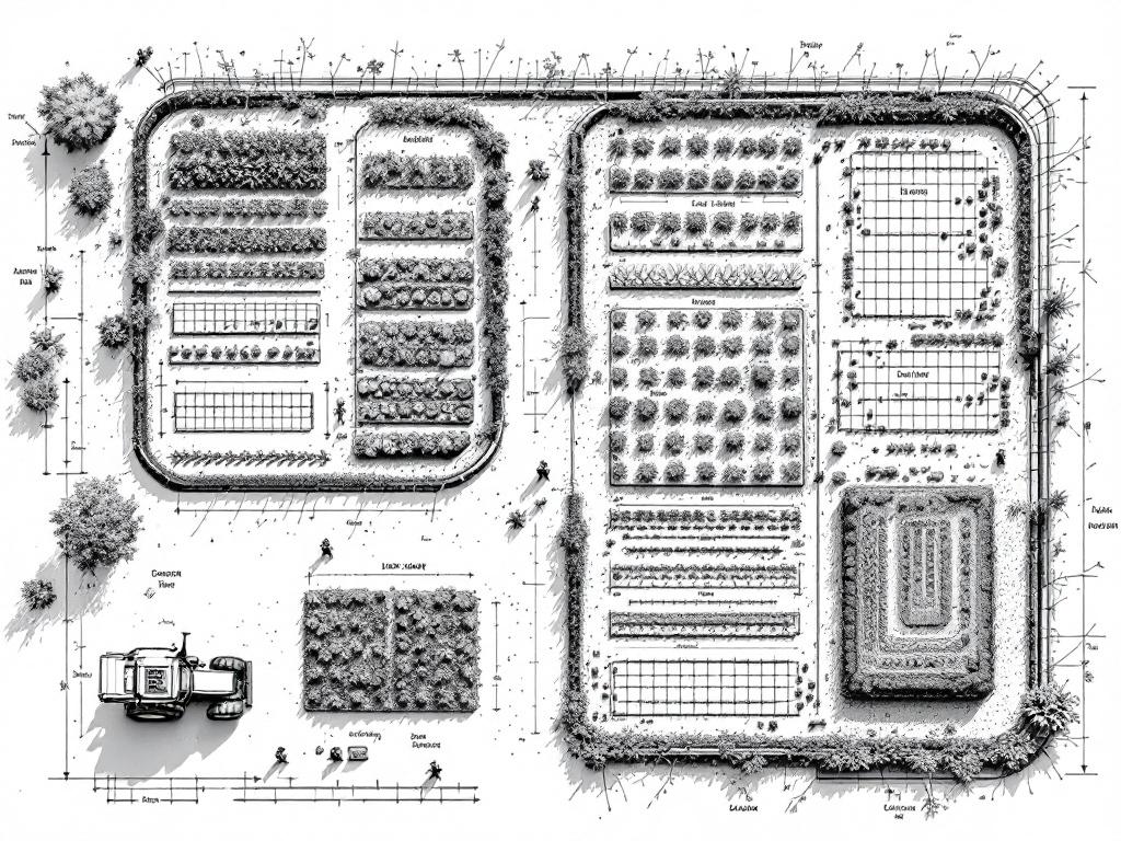 Image représentative d'une parcelle de terrain en 2D