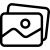 icône galerie d'images